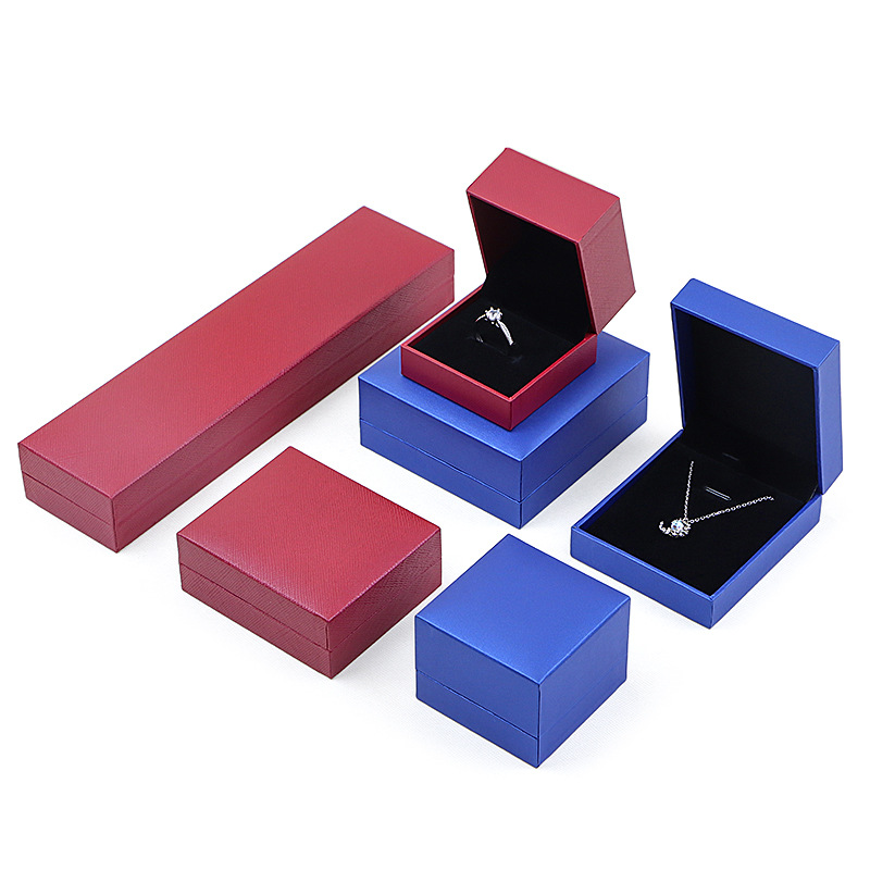 Right-Angle Leatherette Jewellery Box — Ring, Pendant, Bangle & Bracelet Cases — custom wholesale jewelry boxes, made in our own factory