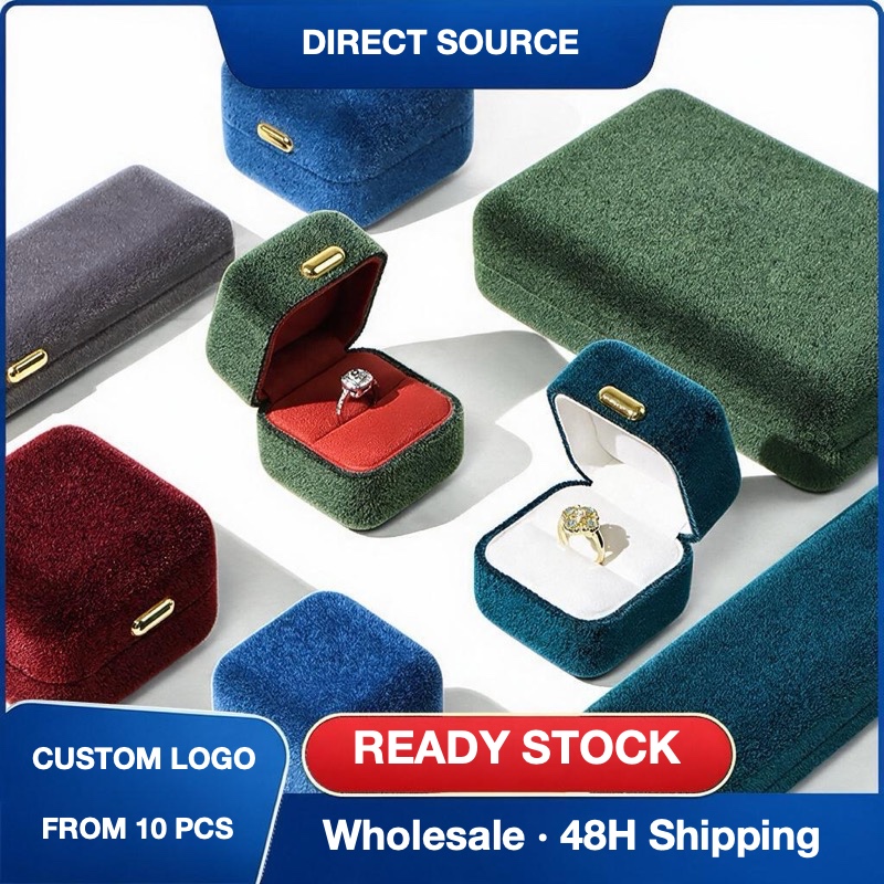 Rounded Gold-Edge PU Leather Jewellery Box — Ring, Pendant, Bangle & Bracelet Cases — specifications and construction detail