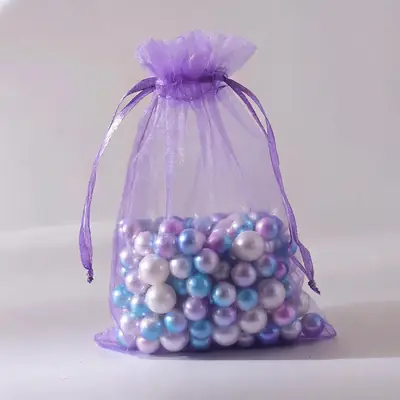 Organza Drawstring Gift Bag — Sheer Mesh Jewellery & Favour Pouch