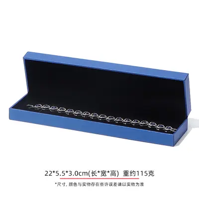 Right-Angle Leatherette Jewellery Box — Ring, Pendant, Bangle & Bracelet Cases
