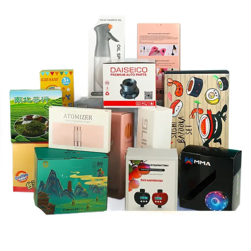 Custom Printed Corrugated Retail Box — Window, Partition & Display Formats