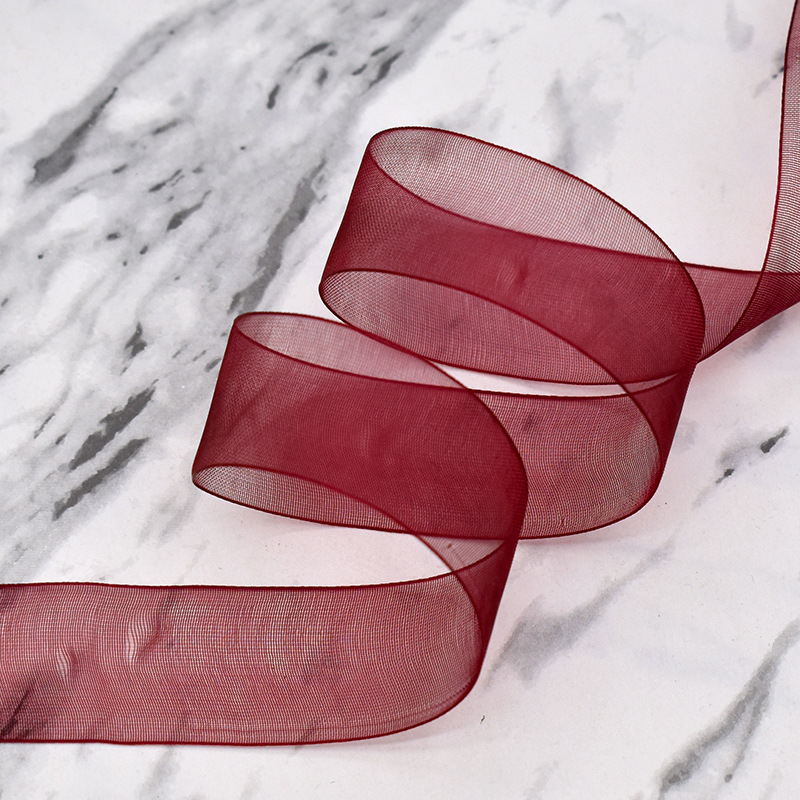 #8033 Wine Red Width 4cm x Width 3.8-4cm Length 45.7 m / roll