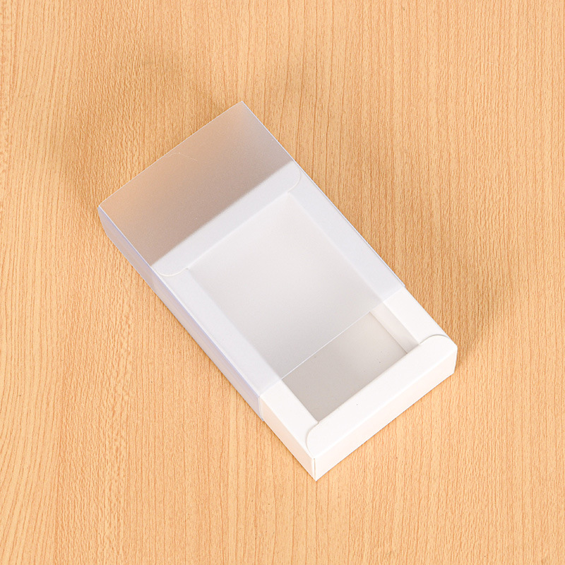 Frosted + White Card / Inner 8x5x3cm, Frosted + White Card / Inner 19x14x5.2