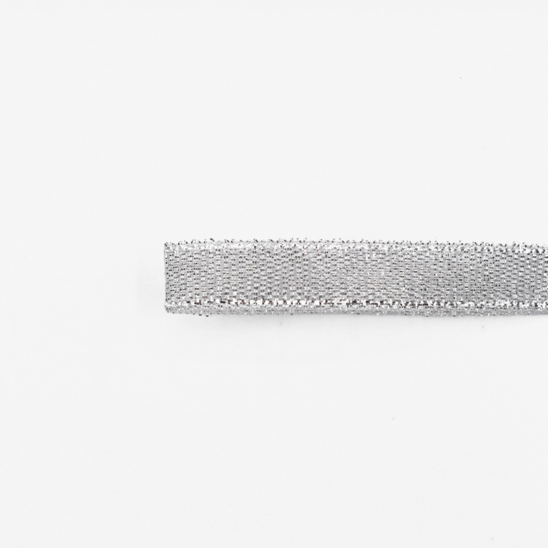 1cm Silver Glitter x 22.8 m / roll