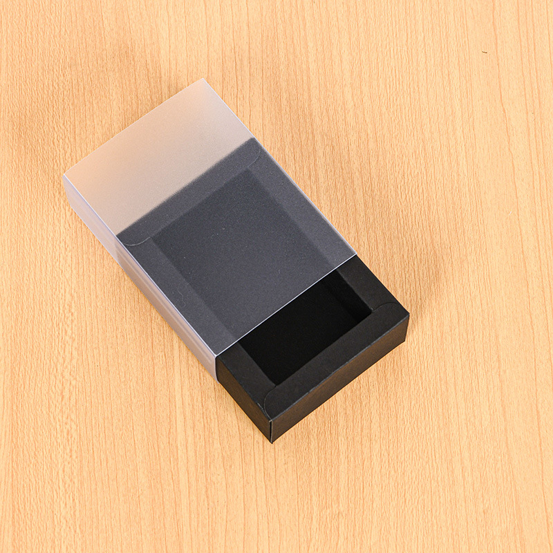 Frosted + Black Card / Inner 8x5x3cm, Frosted + Black Card / Inner 19x14x5.2