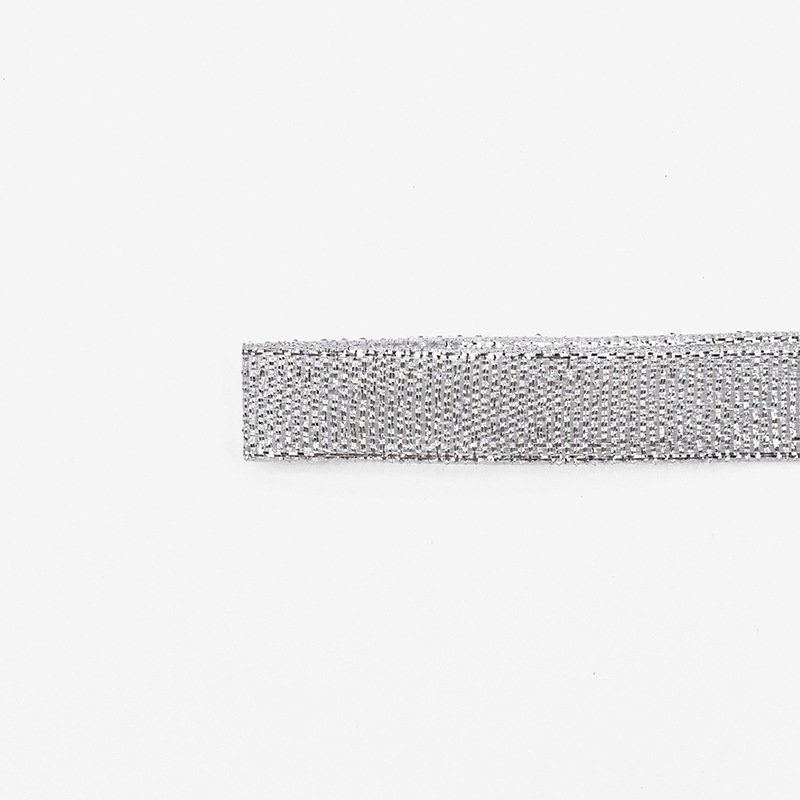 1.5cm Silver Glitter x 22.8 m / roll