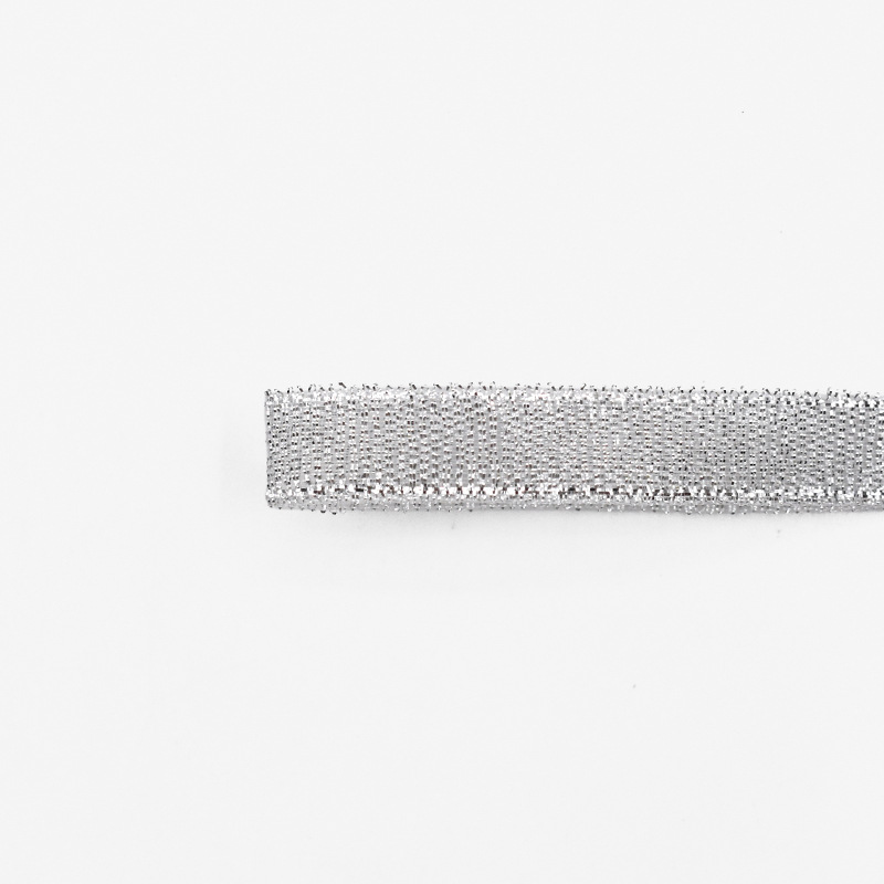 1.2cm Silver Glitter x 22.8 m / roll