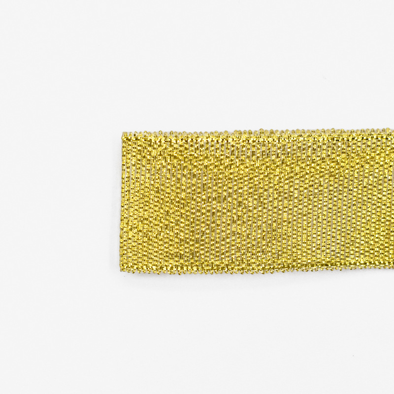 2.5cm Gold Glitter x 22.8 m / roll
