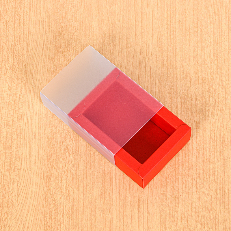 Frosted + Red Card / Inner 8x5x3cm, Frosted + Red Card / Inner 20x10x6cm