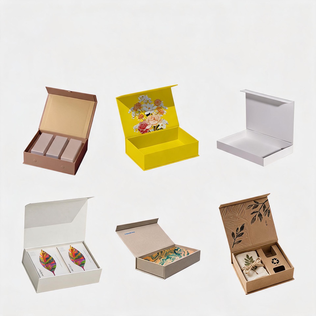 Flip-Top Gift Box / Custom Packaging Box / Art Paper, Flip-Top Gift Box / Custom Packaging Box / Kraft Paper, Flip-Top G