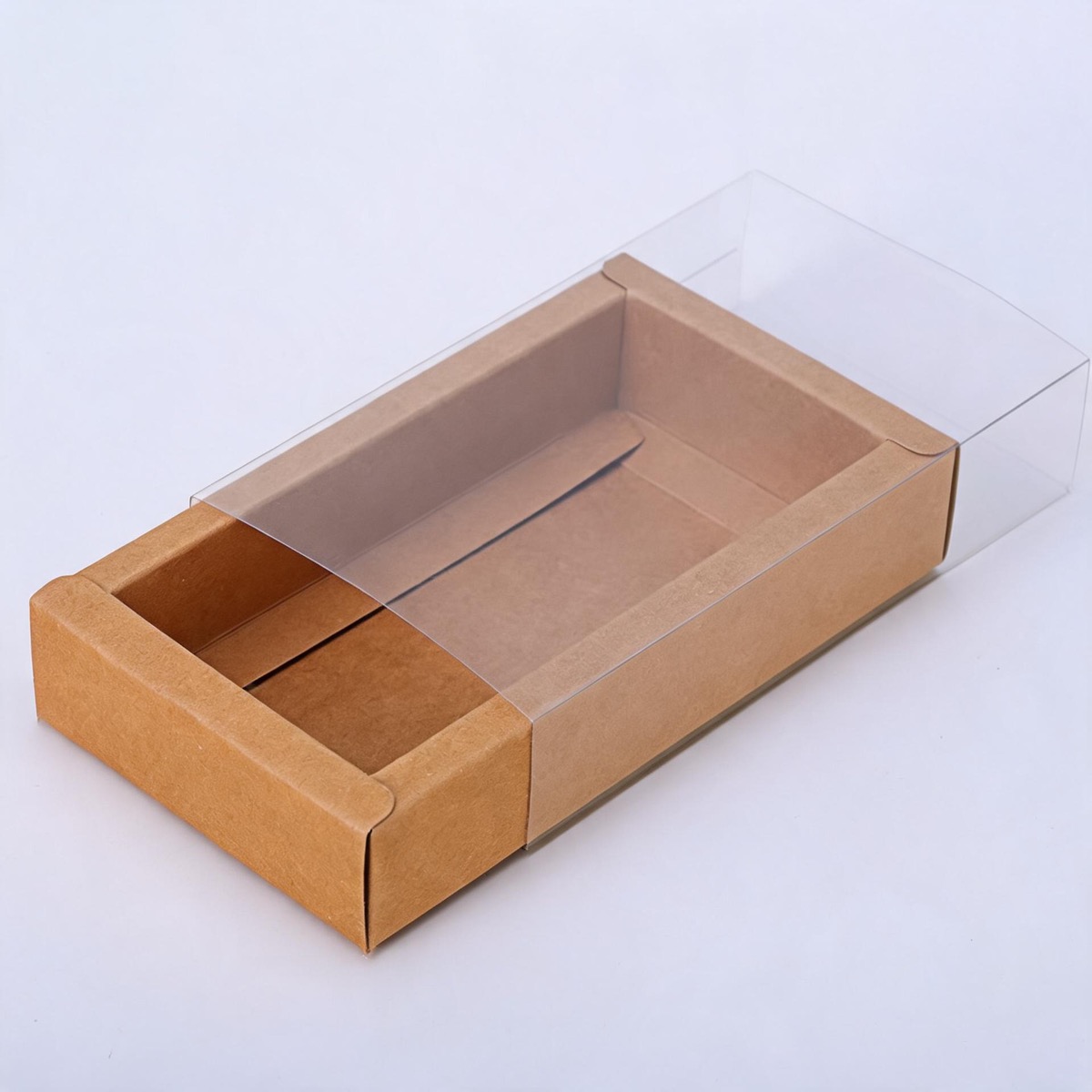 Clear + Kraft / 25.5 x 15 x 9cm, Clear + Kraft / 18 x 10 x 6cm, Clear + Kraft / 6.5 x 6.5 x 3cm