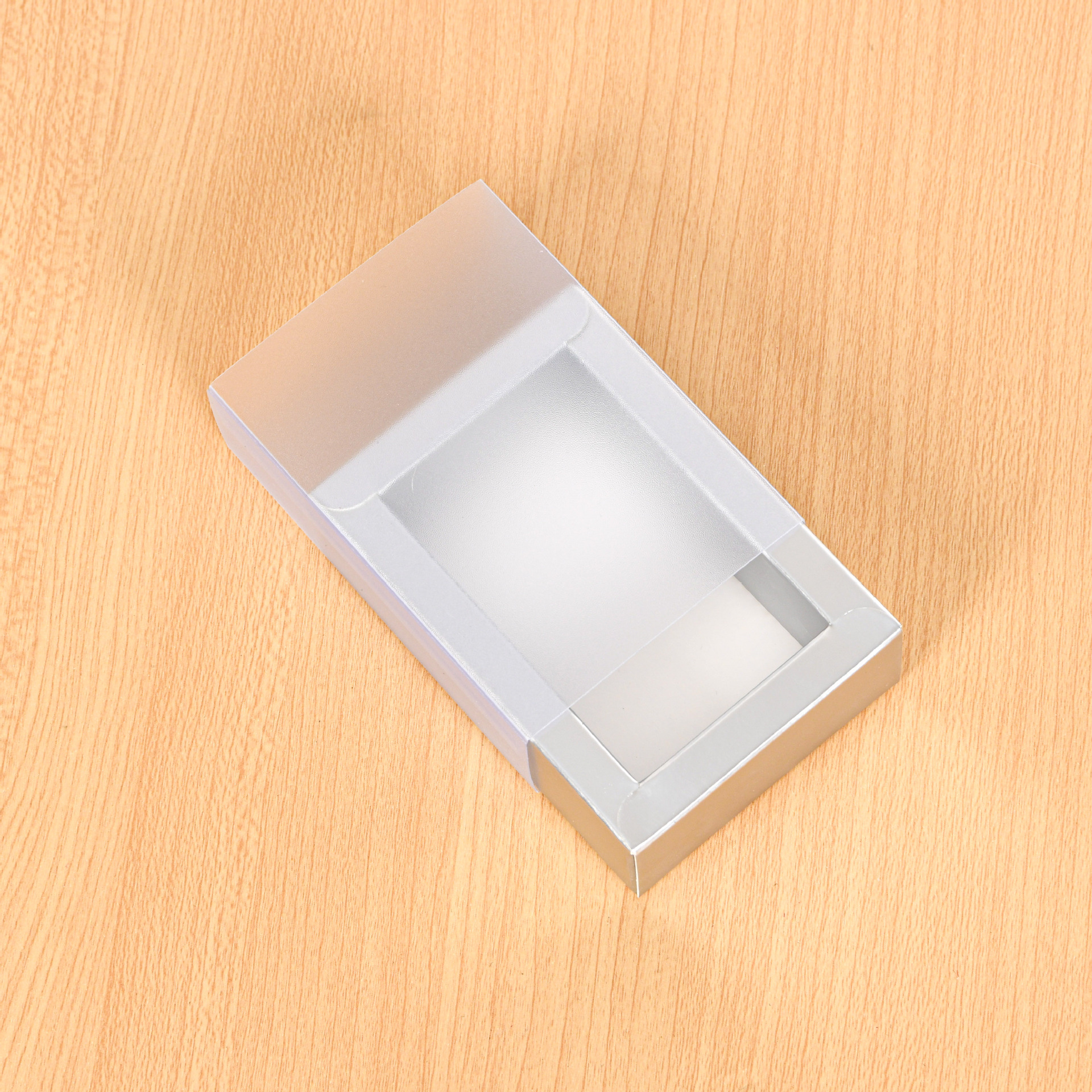Frosted + Silver Card / Inner 20x10x6cm, Frosted + Silver Card / Inner 8x5x3cm