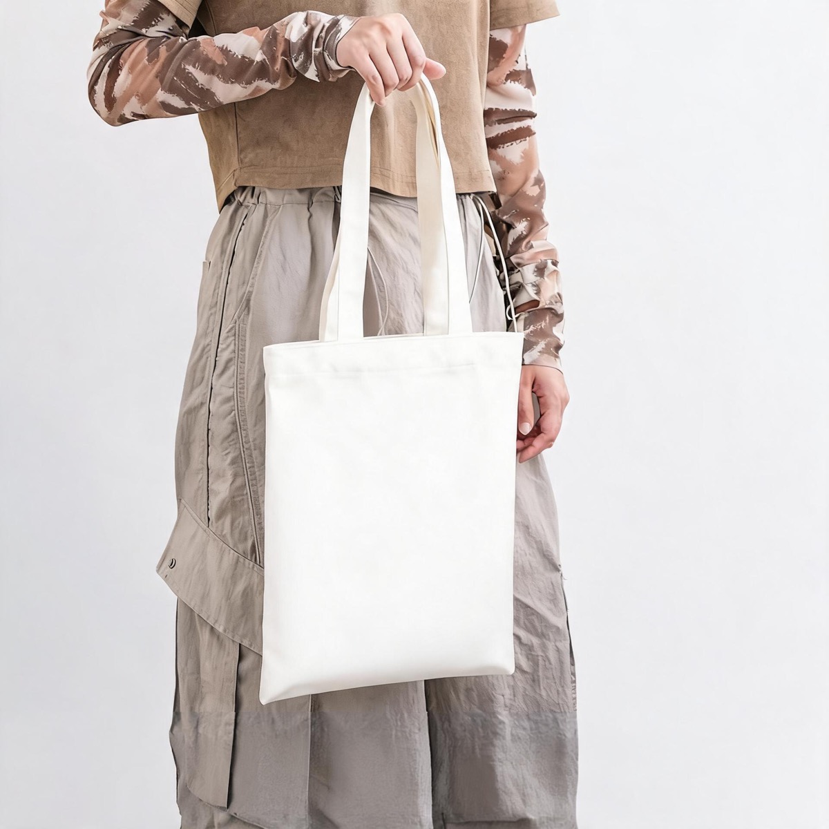 White Portrait - Size 27 x 33 (12 oz Blank In-Stock) / 12 oz Poly-Cotton Canvas