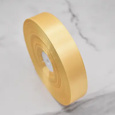 Custom Logo Printed Ribbon — 25 mm x 91 m Branded Satin