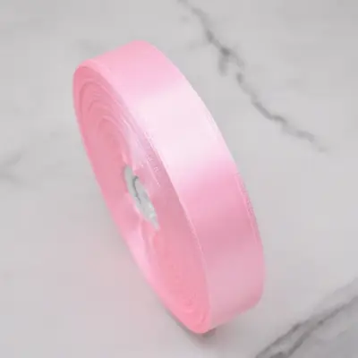 Custom Logo Printed Ribbon — 25 mm x 91 m Branded Satin