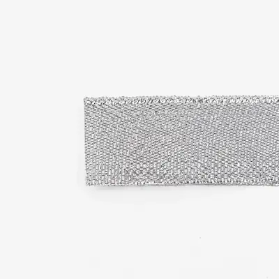 Metallic Glitter Ribbon — Gold & Silver Lurex Gift Trim