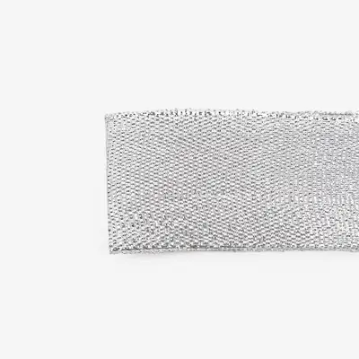 Metallic Glitter Ribbon — Gold & Silver Lurex Gift Trim