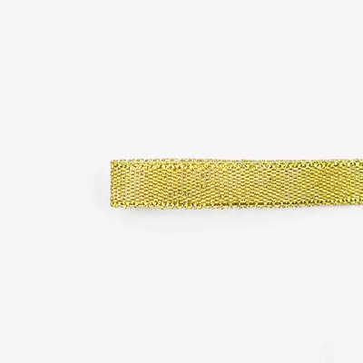 Metallic Glitter Ribbon — Gold & Silver Lurex Gift Trim