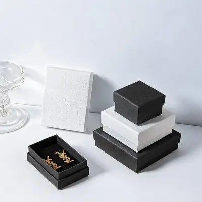 Jewelry Drawer Box — Marble & Matte Finish Retail Display Packaging