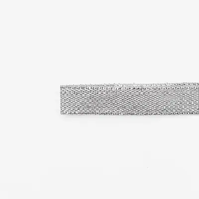 Metallic Glitter Ribbon — Gold & Silver Lurex Gift Trim