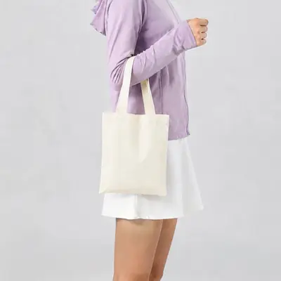Blank Cotton Canvas Bag — In-Stock Plain Tote for Logo Printing