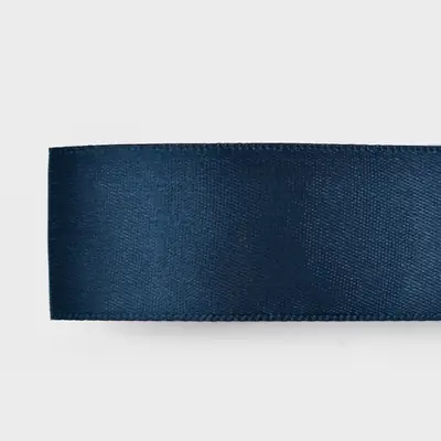 Double-Face Satin Ribbon 15 mm — Dense Weave, 91 m Roll