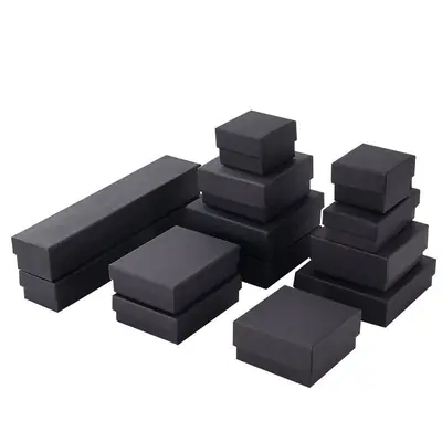 Jewelry Drawer Box — Marble & Matte Finish Retail Display Packaging