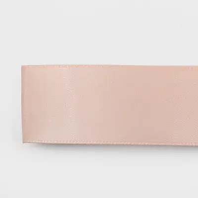 Double-Face Satin Ribbon 15 mm — Dense Weave, 91 m Roll