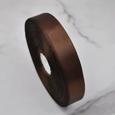Custom Logo Printed Ribbon — 25 mm x 91 m Branded Satin