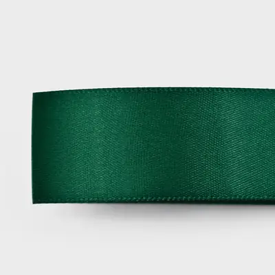 Double-Face Satin Ribbon 15 mm — Dense Weave, 91 m Roll