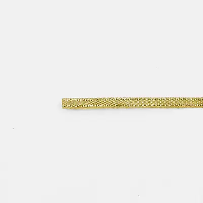 Metallic Glitter Ribbon — Gold & Silver Lurex Gift Trim