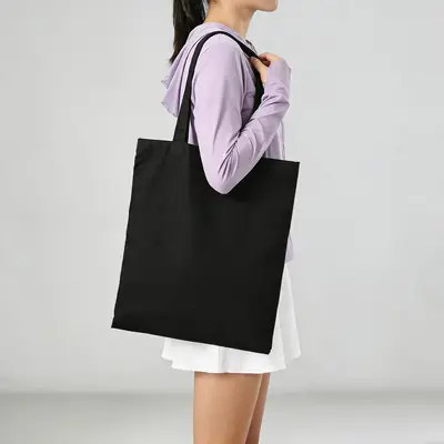 Blank Cotton Canvas Bag — In-Stock Plain Tote for Logo Printing