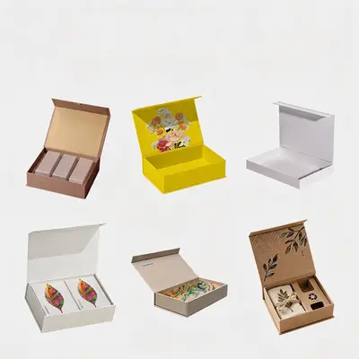 Rigid Custom Gift Box — Lid & Base, Drawer, Book-Style & Window Formats