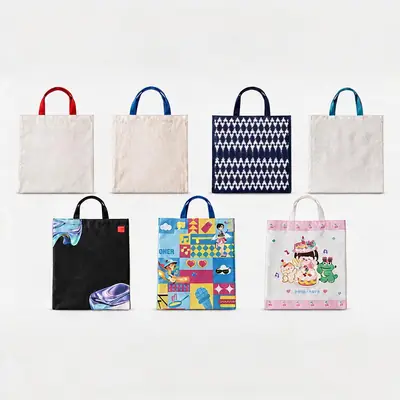 Blank Cotton Canvas Bag — In-Stock Plain Tote for Logo Printing