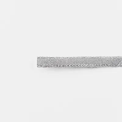 Metallic Glitter Ribbon — Gold & Silver Lurex Gift Trim