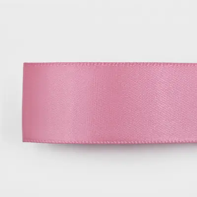 Double-Face Satin Ribbon 15 mm — Dense Weave, 91 m Roll