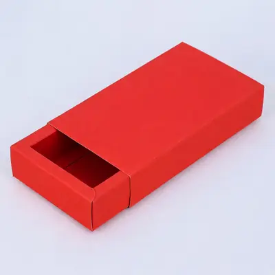 Folding Kraft Drawer Box — Low-MOQ Custom Retail Packaging