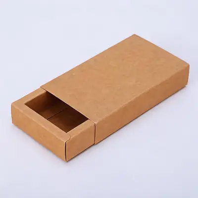 Folding Kraft Drawer Box — Low-MOQ Custom Retail Packaging