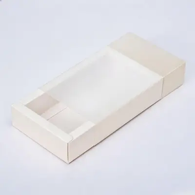 Folding Kraft Drawer Box — Low-MOQ Custom Retail Packaging