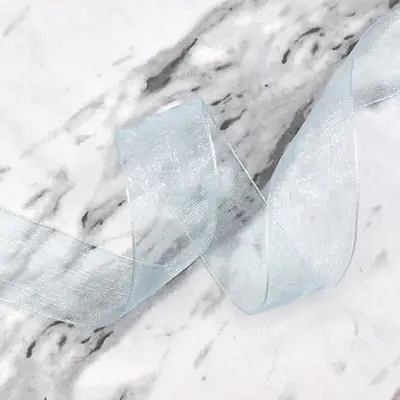 Sheer Organza Ribbon — Floral & Gift Wrap Voile, 45.7 m Roll