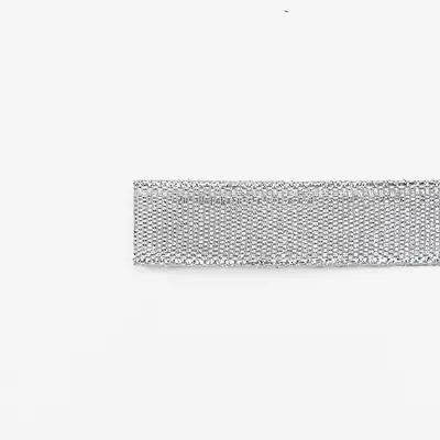 Metallic Glitter Ribbon — Gold & Silver Lurex Gift Trim
