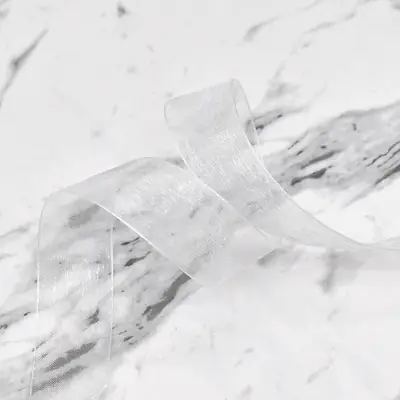 Sheer Organza Ribbon — Floral & Gift Wrap Voile, 45.7 m Roll