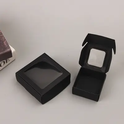 Kraft Window Box — Soap, Candle & Craft Retail Packaging