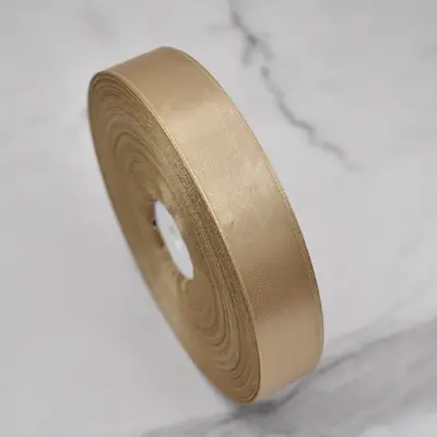 Custom Logo Printed Ribbon — 25 mm x 91 m Branded Satin